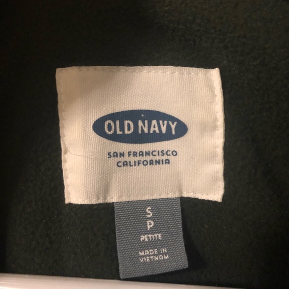 Old Navy Vest-Small Petite (Hunter green) like new - Picture 4 of 7